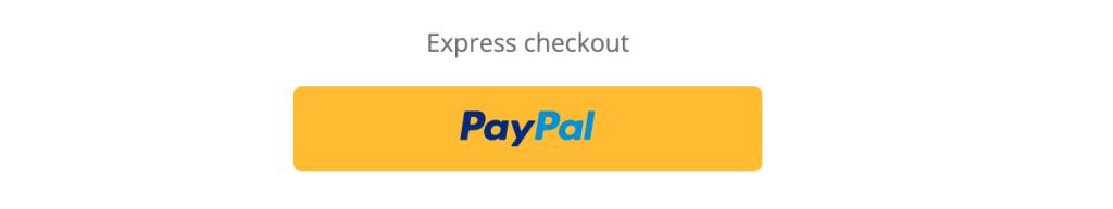 PayPal Express Checkout Button